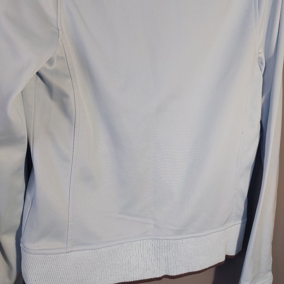 Vintage 90s Split Inc. Retro Satin Blue Lightweight Varsity Style Jacket, Medium - Picture 5 of 7